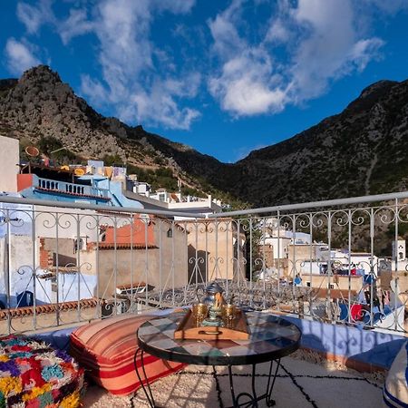 Riad Mosaic Šafšawán Exteriér fotografie