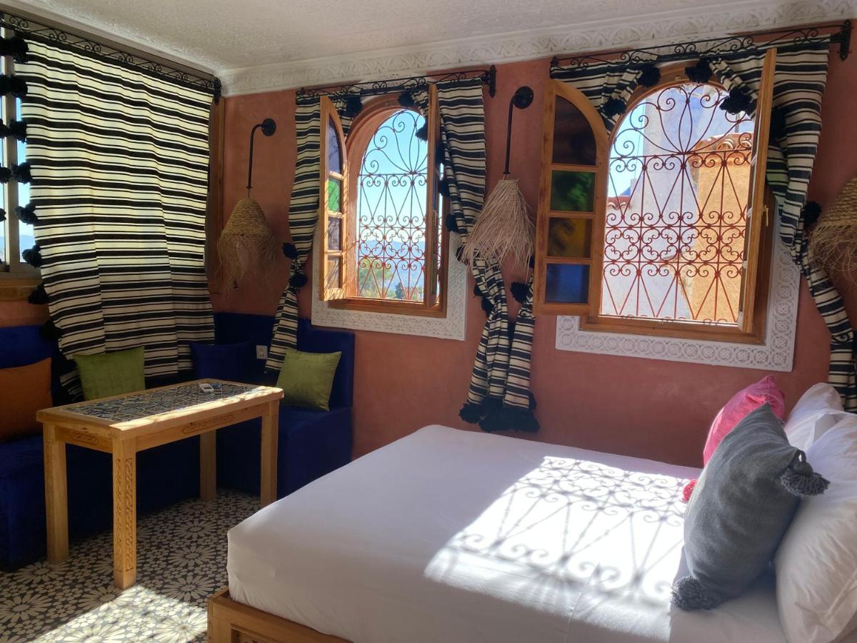 Riad Mosaic Šafšawán Exteriér fotografie