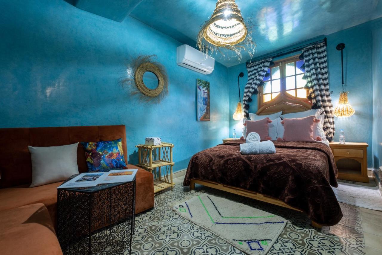 Riad Mosaic Šafšawán Exteriér fotografie