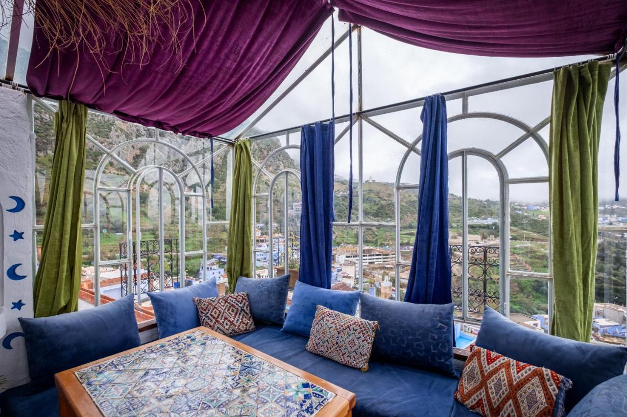 Riad Mosaic Šafšawán Exteriér fotografie