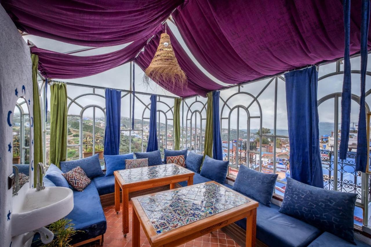 Riad Mosaic Šafšawán Exteriér fotografie