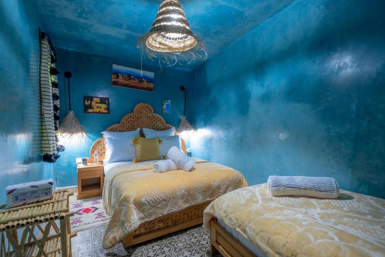 Riad Mosaic Šafšawán Exteriér fotografie