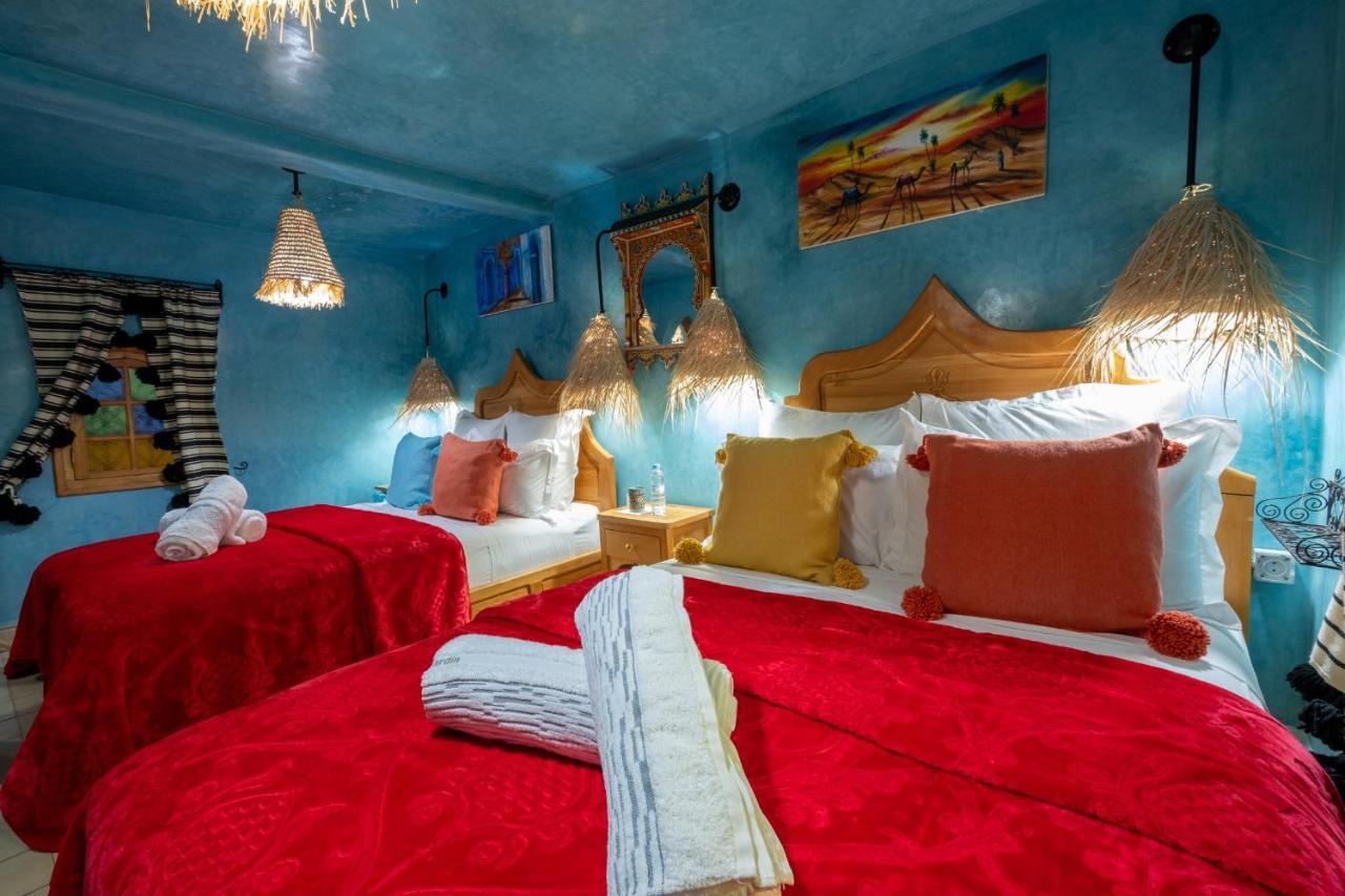 Riad Mosaic Šafšawán Exteriér fotografie