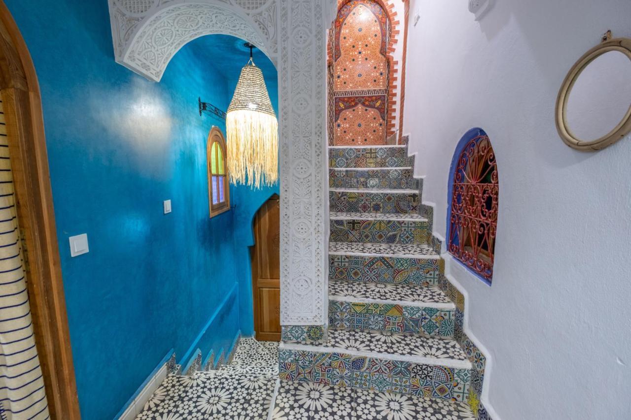 Riad Mosaic Šafšawán Exteriér fotografie