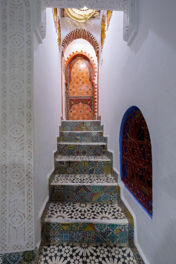 Riad Mosaic Šafšawán Exteriér fotografie
