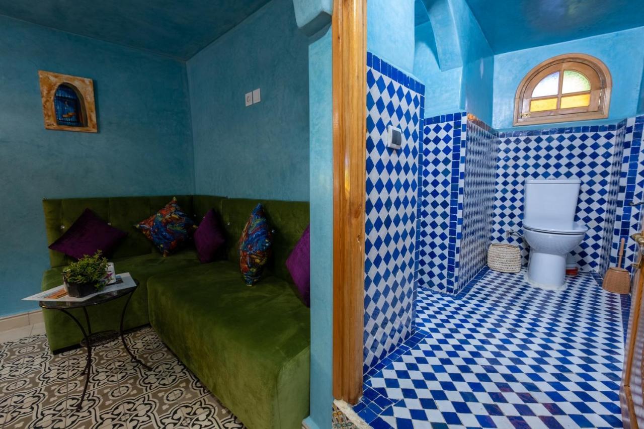 Riad Mosaic Šafšawán Exteriér fotografie