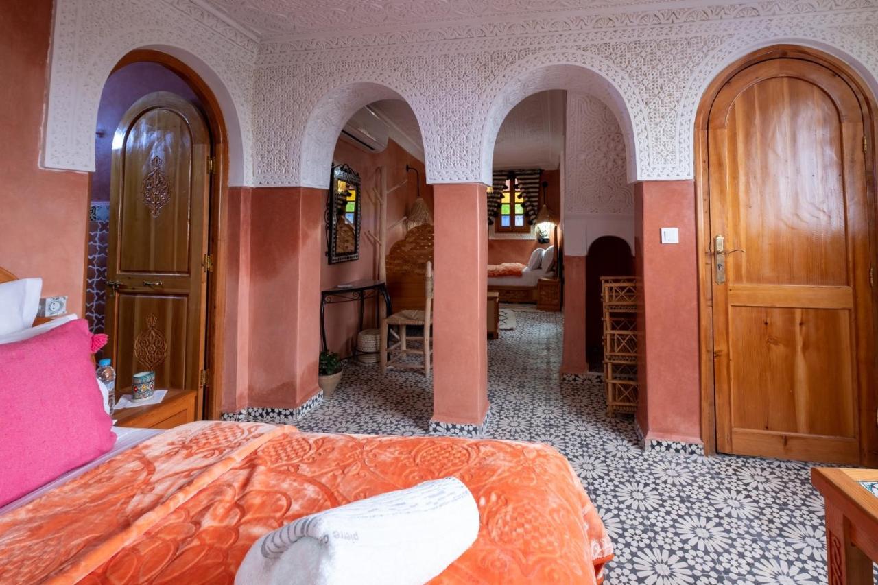 Riad Mosaic Šafšawán Exteriér fotografie