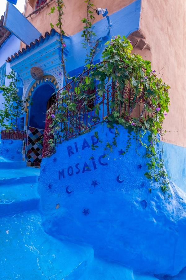 Riad Mosaic Šafšawán Exteriér fotografie