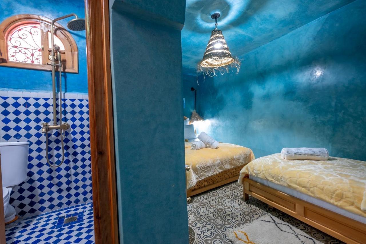 Riad Mosaic Šafšawán Exteriér fotografie