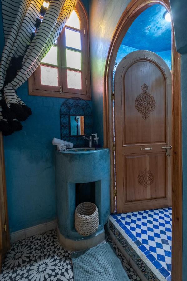Riad Mosaic Šafšawán Exteriér fotografie