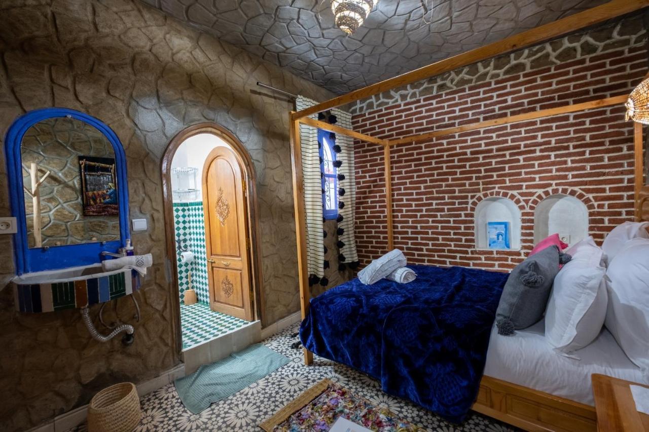 Riad Mosaic Šafšawán Exteriér fotografie