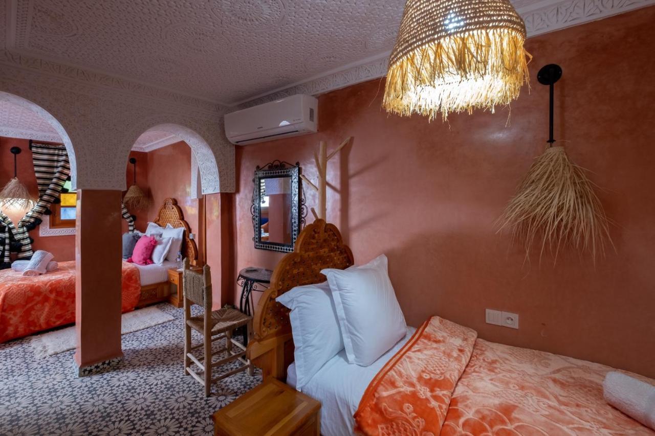 Riad Mosaic Šafšawán Exteriér fotografie