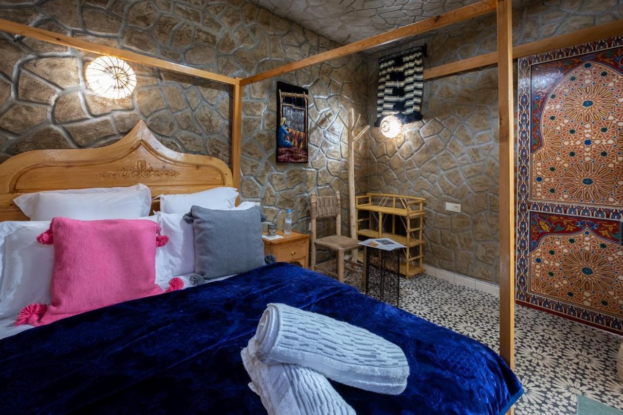 Riad Mosaic Šafšawán Exteriér fotografie