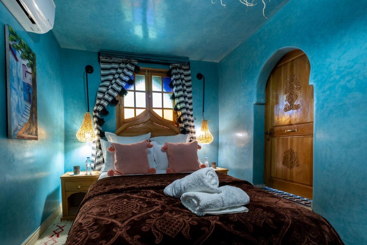 Riad Mosaic Šafšawán Exteriér fotografie