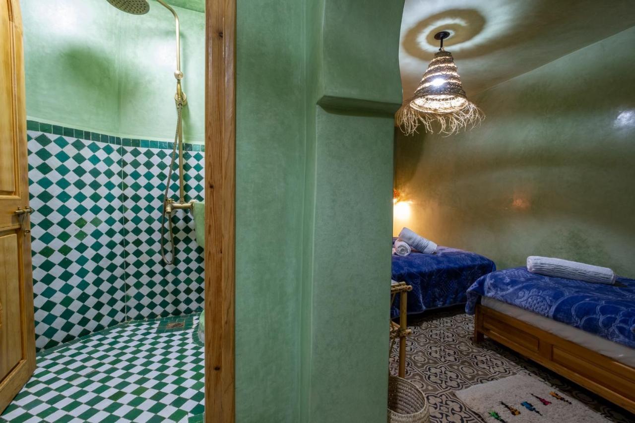 Riad Mosaic Šafšawán Exteriér fotografie