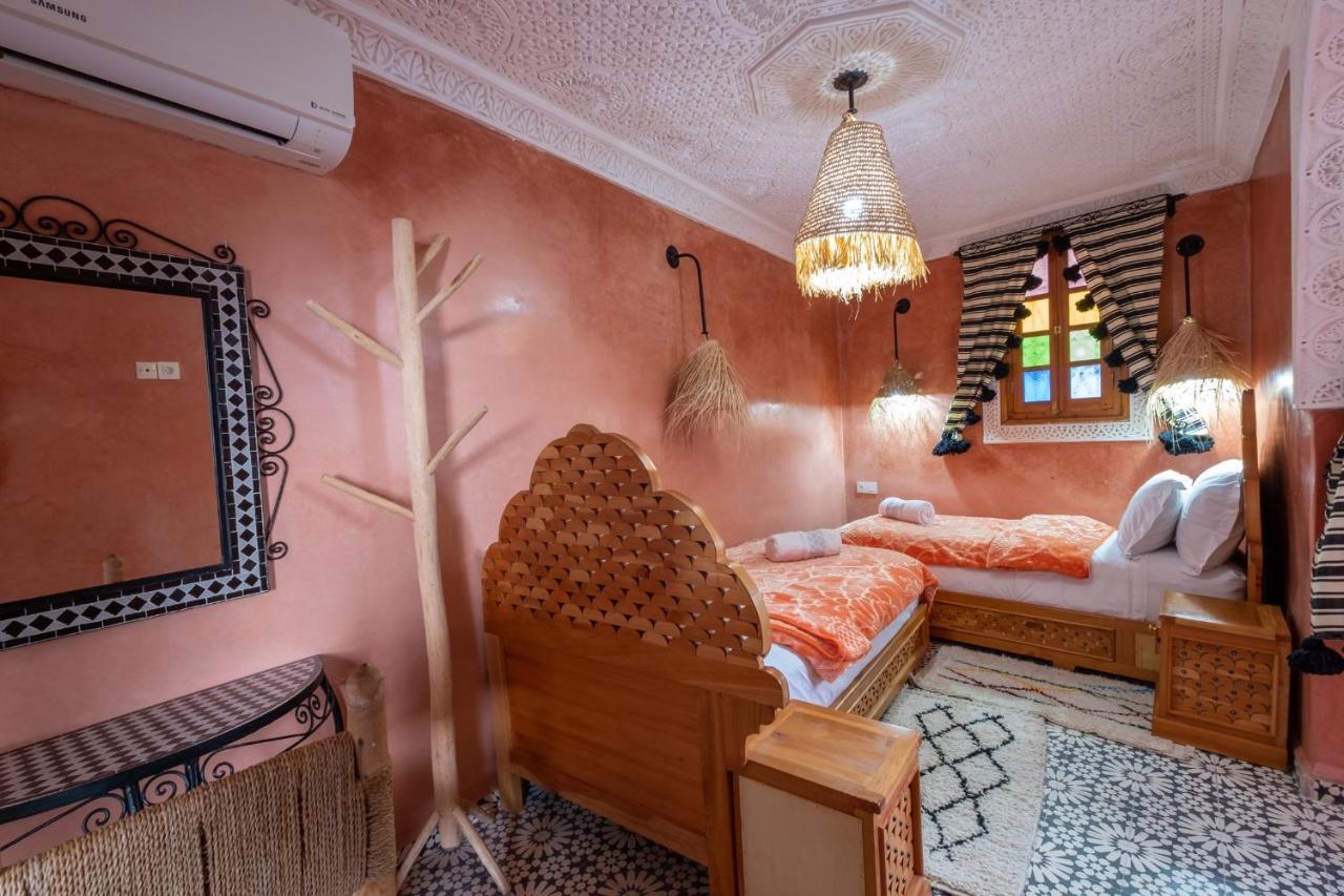 Riad Mosaic Šafšawán Exteriér fotografie