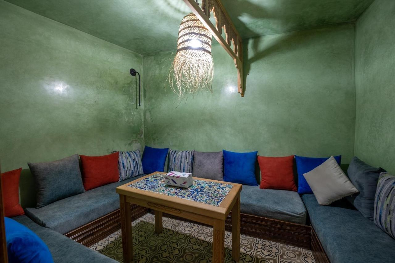 Riad Mosaic Šafšawán Exteriér fotografie