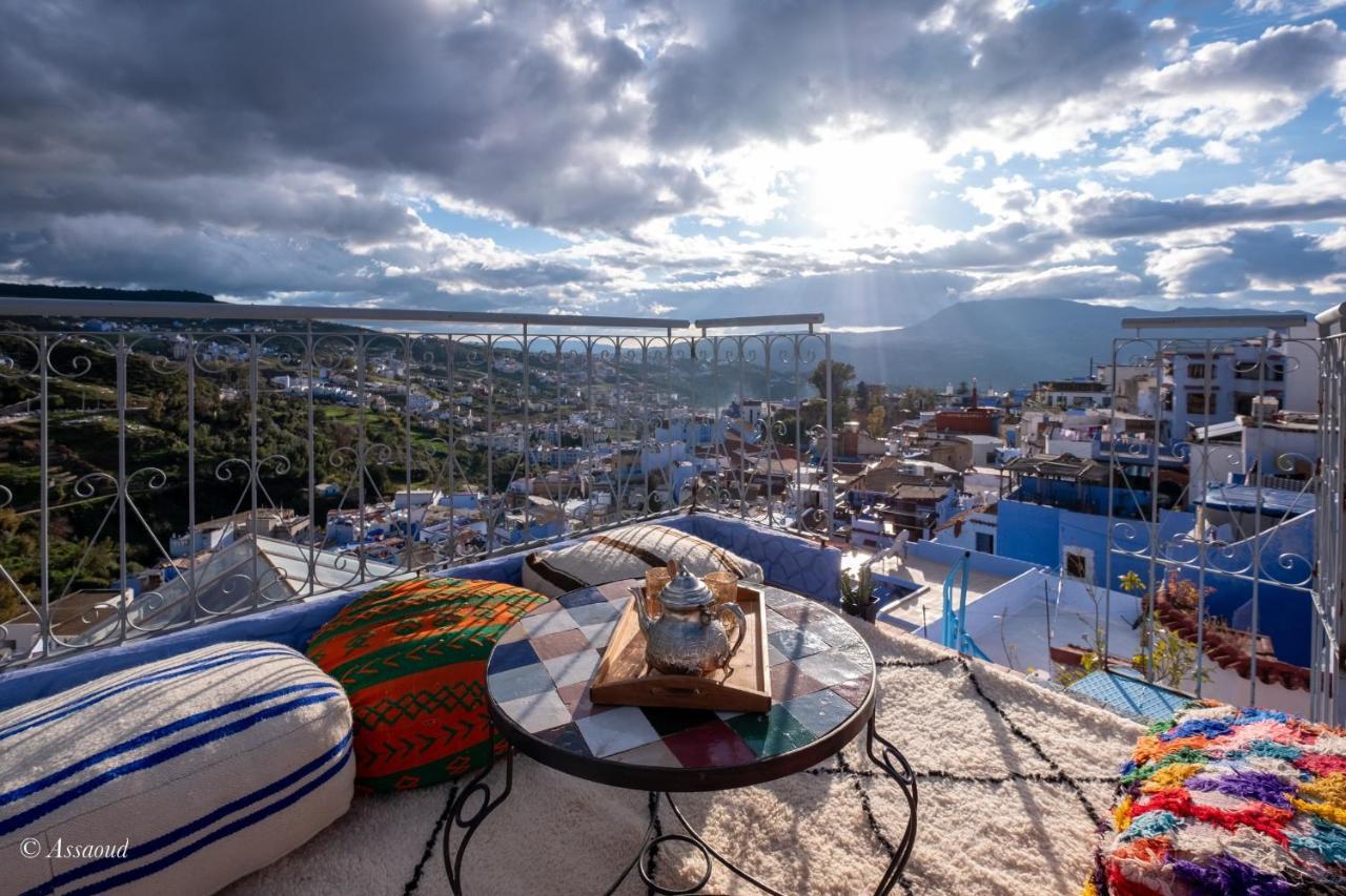 Riad Mosaic Šafšawán Exteriér fotografie