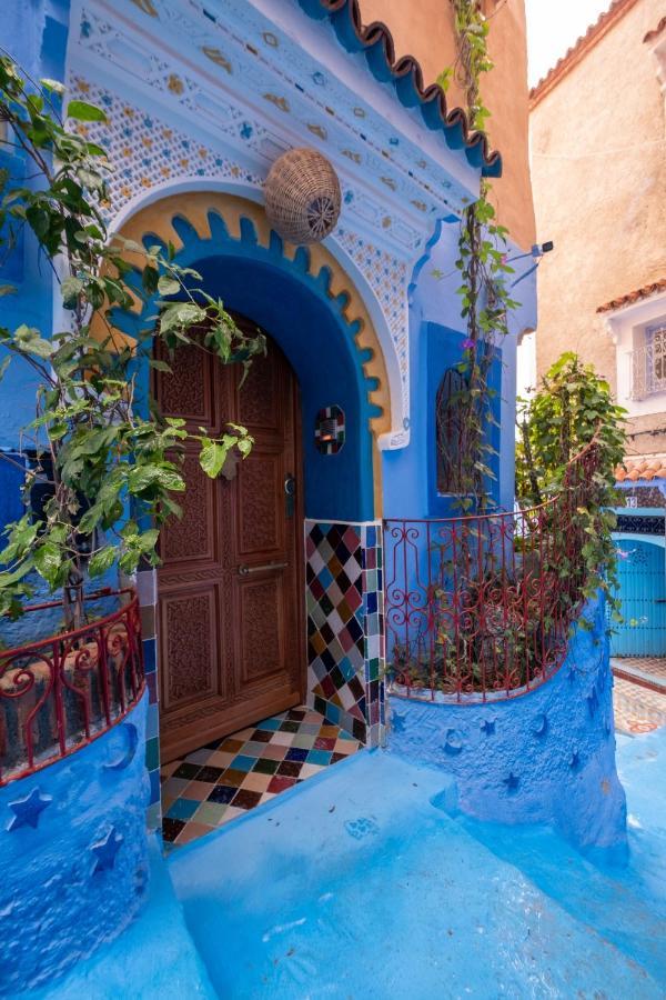 Riad Mosaic Šafšawán Exteriér fotografie