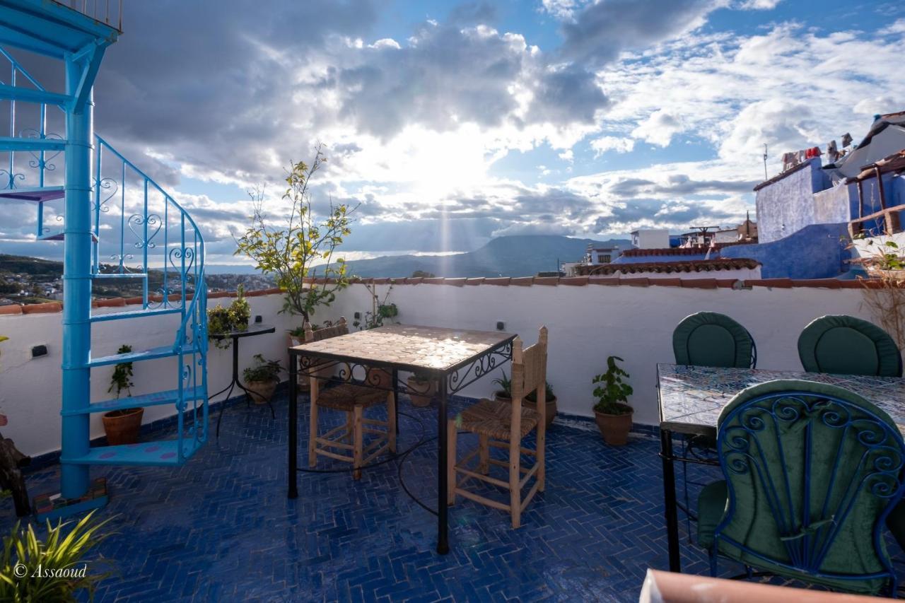 Riad Mosaic Šafšawán Exteriér fotografie