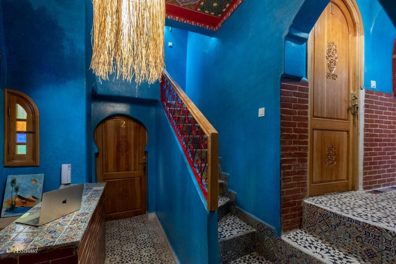 Riad Mosaic Šafšawán Exteriér fotografie
